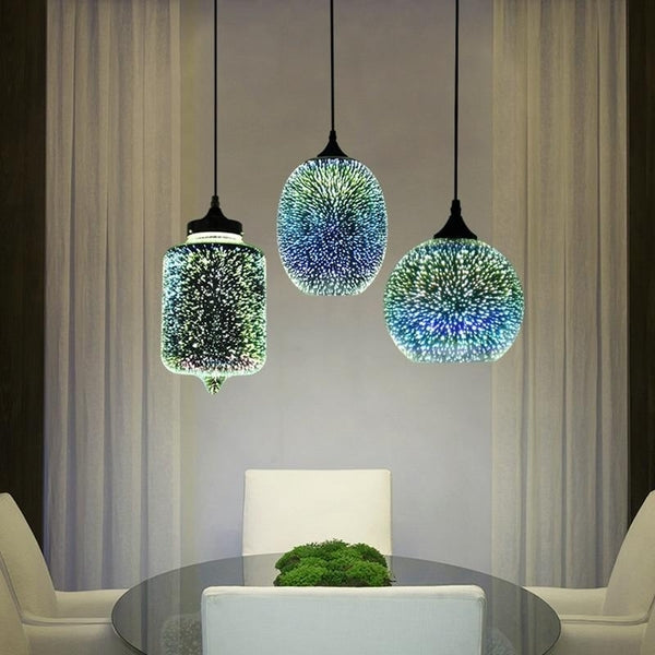 Pendellampe Glas Metal Rebophæng Accentbelysning | LumaRope