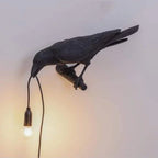 Bordlampe Ravnefigur Keramisk Design | Corvessa