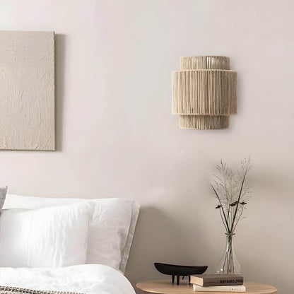 LED Væglampe Rebdesign Naturlige Materialer Warmt Lys | Vitoria