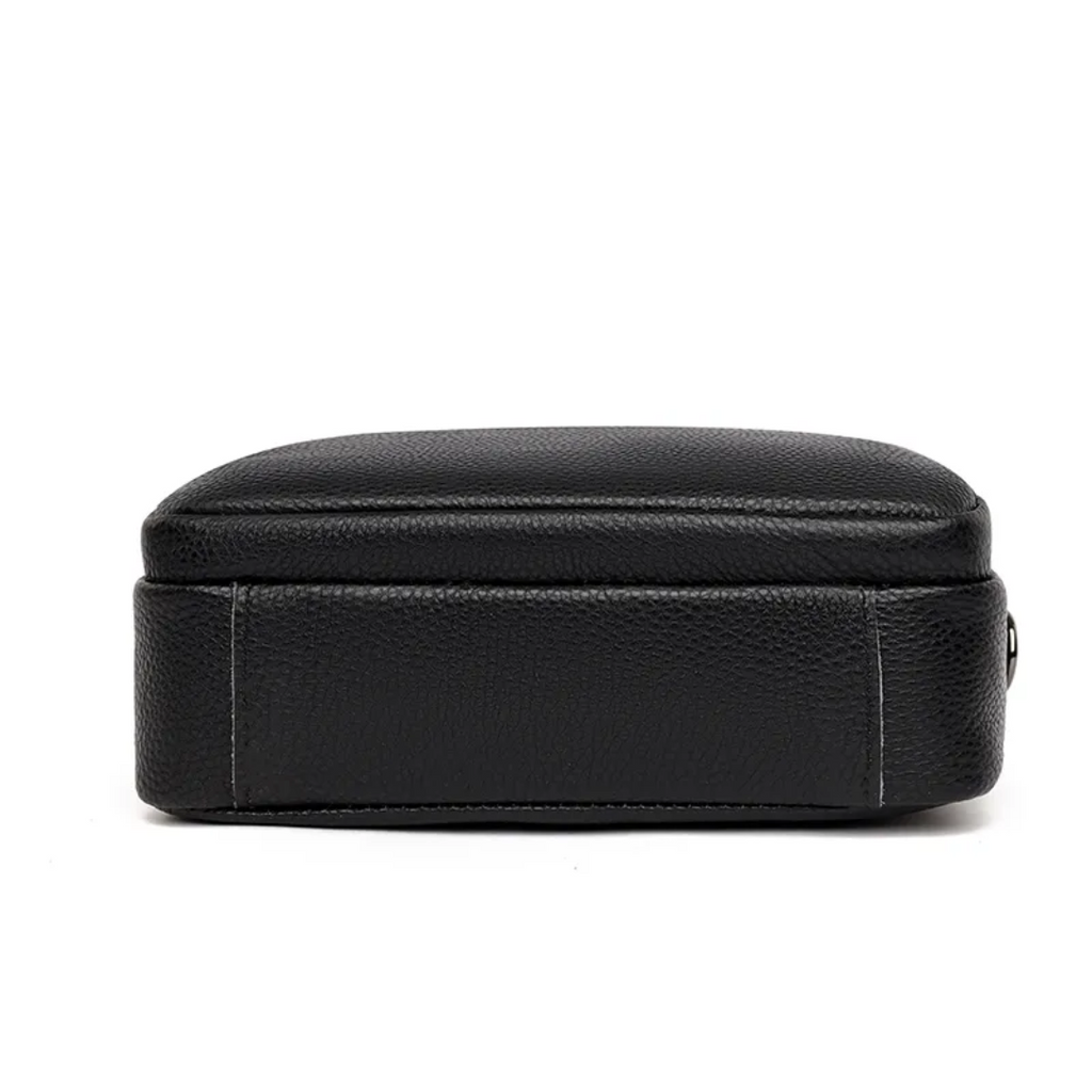 Messenger Taske Dame Ægte Læder Kompakt Crossbody Casual Hverdag Klassisk | Elettra