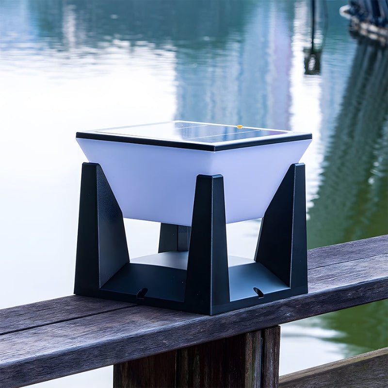 Solar Have Lampe Kubisk LED Udendørs Design | Cubero