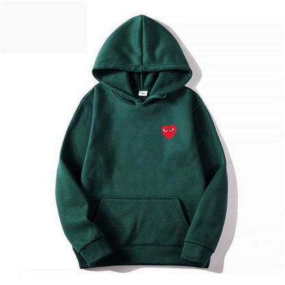 Nordley Pulse Hoodie – Unisex med hjertedetalje
