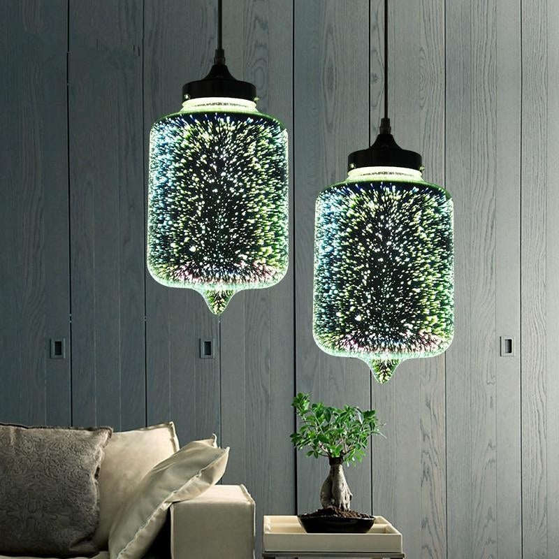 Pendellampe Glas Metal Rebophæng Accentbelysning | LumaRope