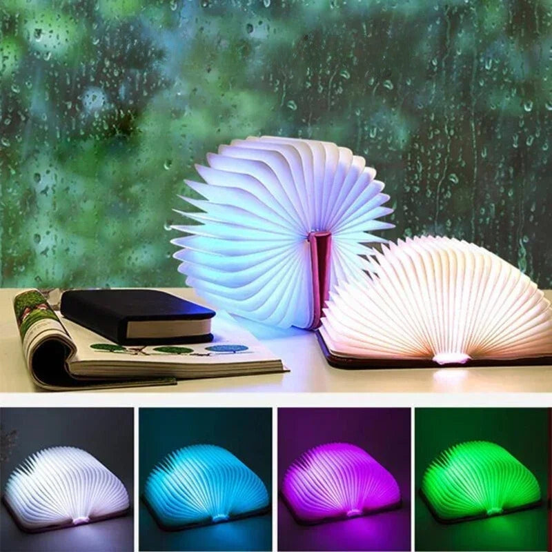 Natlampe Foldbar LED Boglampe | Libravia