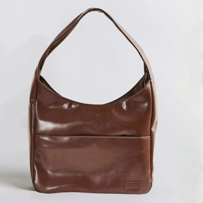 Skuldertaske multi rum PU organiseret daglig | Valeria