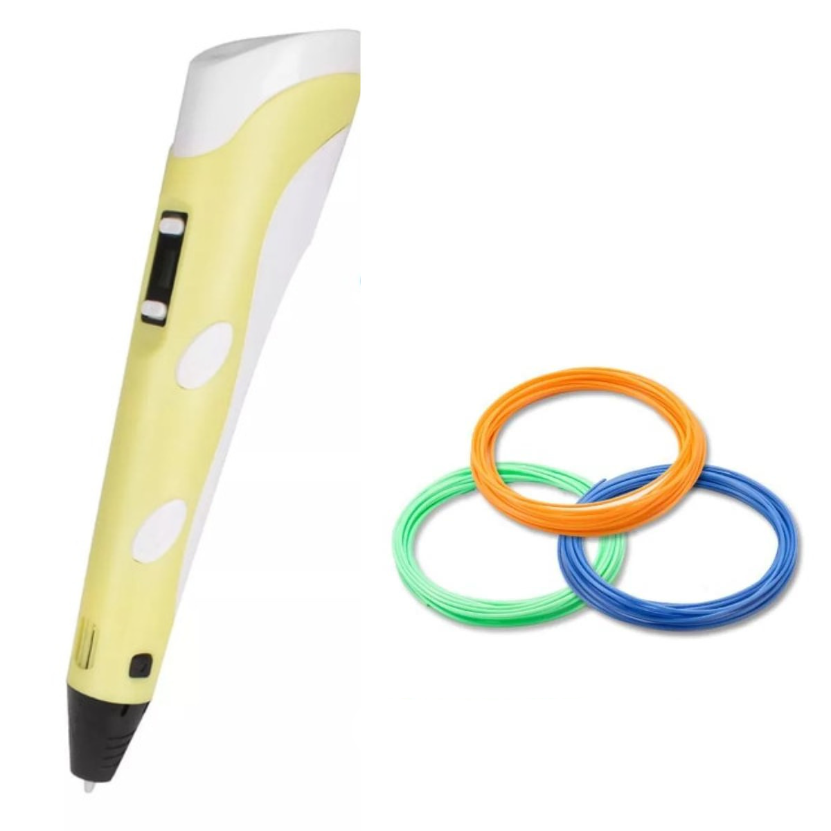 3D Tegnepen Kreativ Modellering PLA USB Hobby Projekter | Brunella