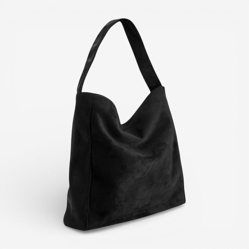 Tote taske struktureret kunst ruskind daglig | Paloma