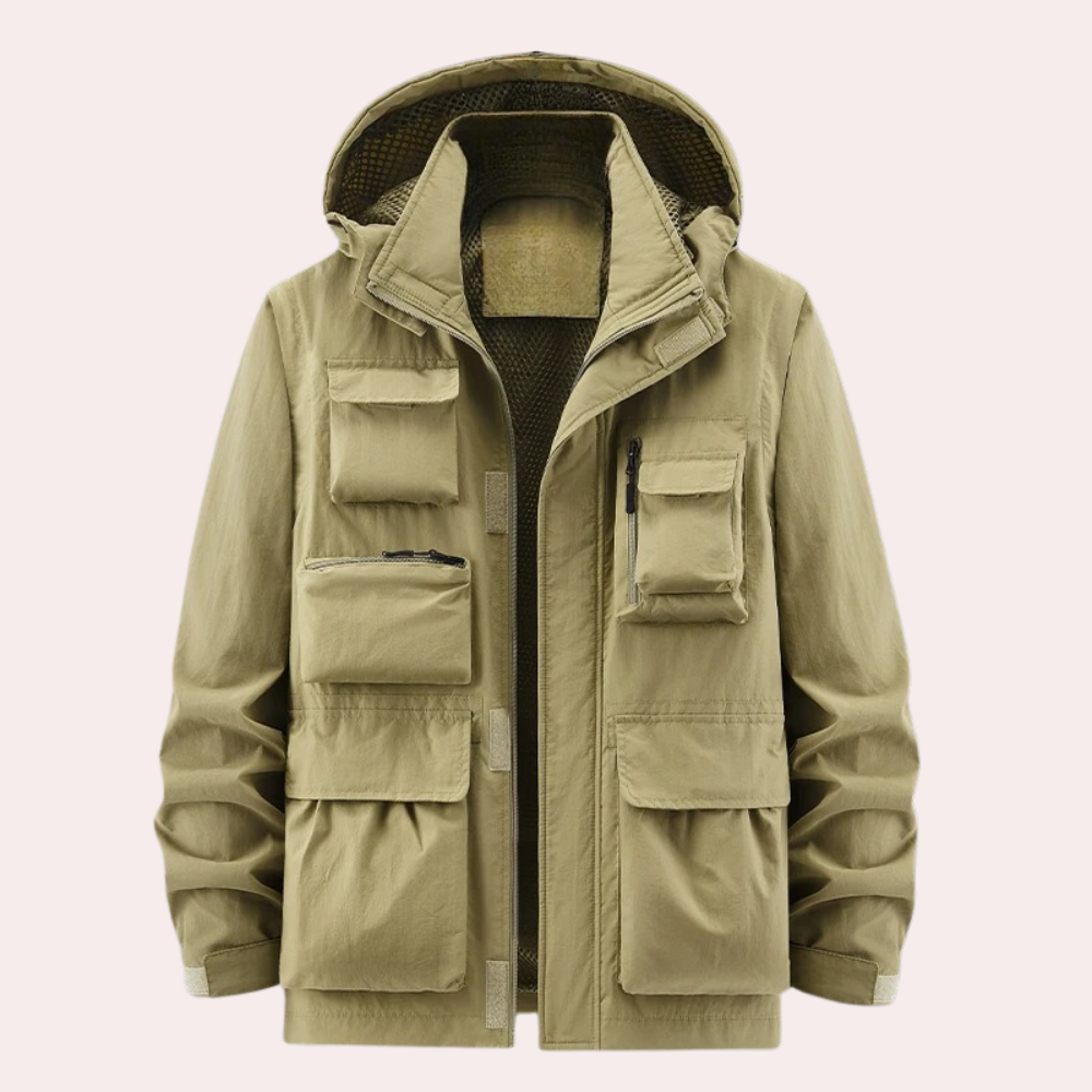 Vinterjakke Herre Dunjakke Fleeceforet Varm Vandafvisende Casual | Corrado