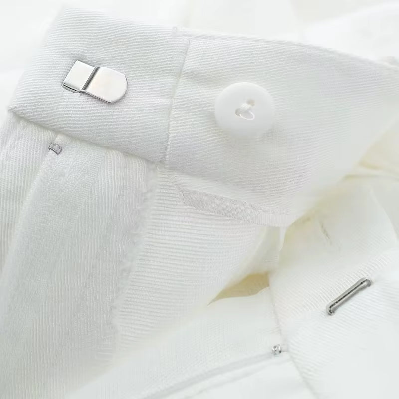 Sæt 2-delt Halter Top Wide Leg Bukser | Cirela