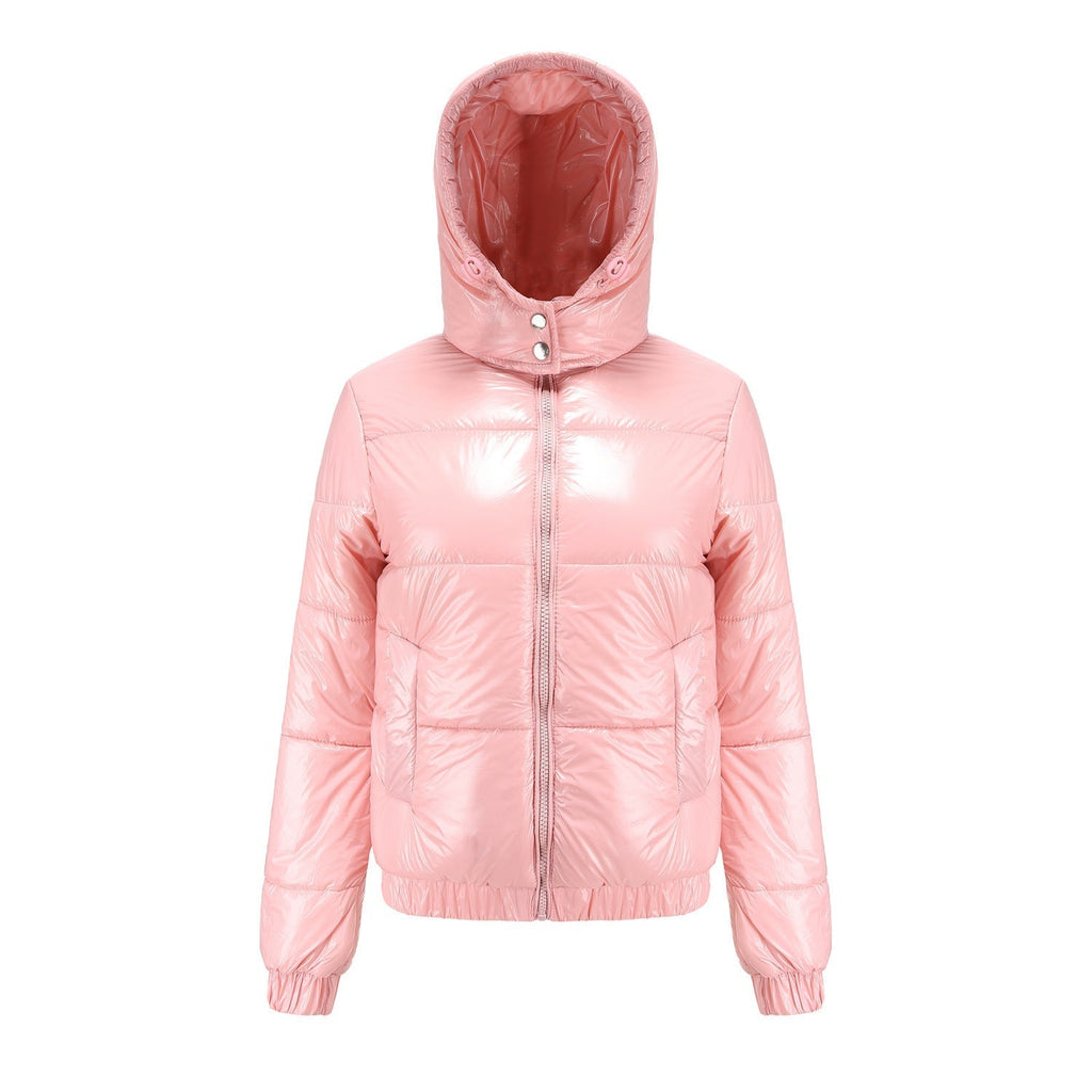 Dame Pufferjakke Blank Foret Vinter | Silverridge