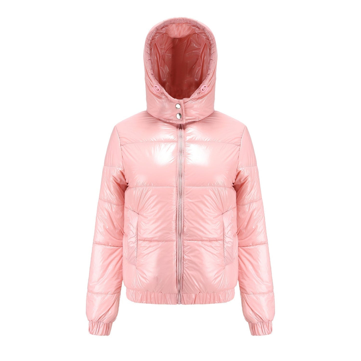 Dame Pufferjakke Blank Foret Vinter | Silverridge