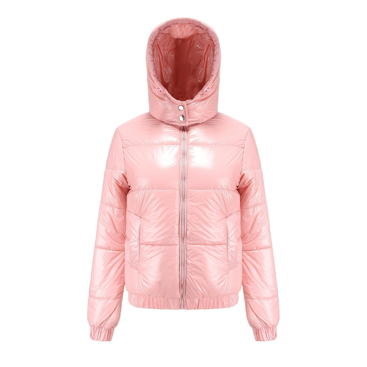 Dame Pufferjakke Blank Foret Vinter | Silverridge