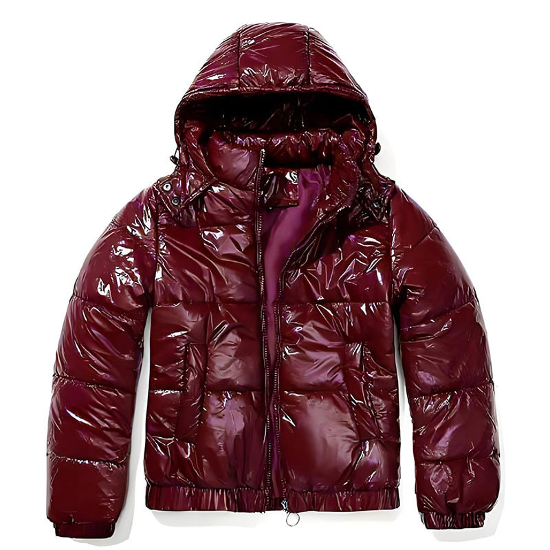 Dame Pufferjakke Blank Foret Vinter | Silverridge