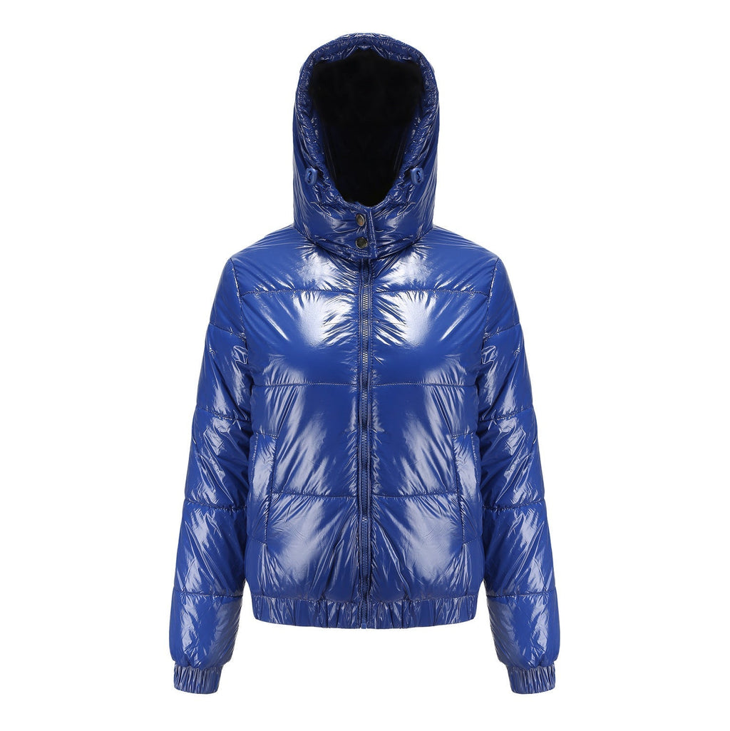 Dame Pufferjakke Blank Foret Vinter | Silverridge