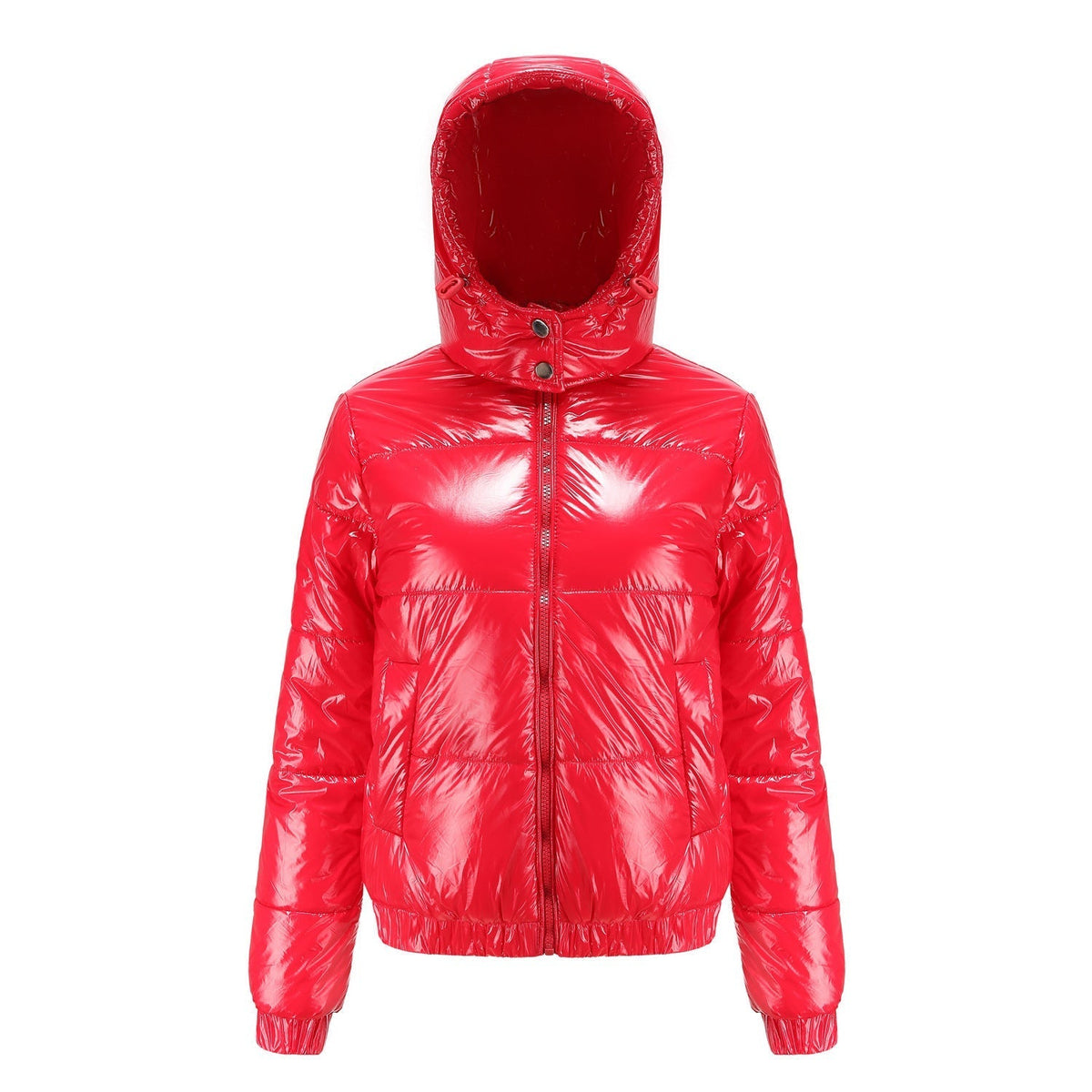 Dame Pufferjakke Blank Foret Vinter | Silverridge