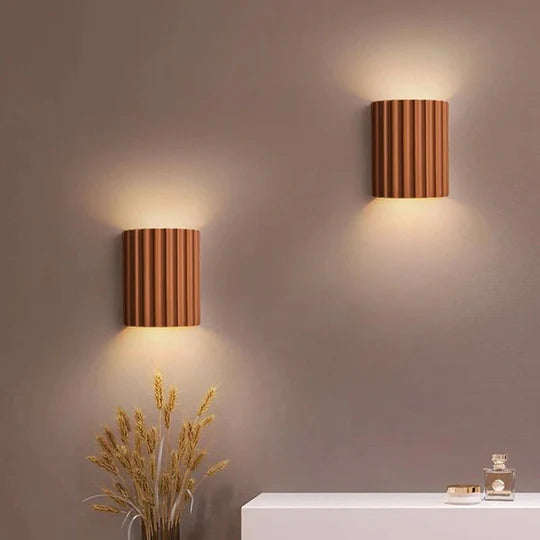 Væglampe med Moderne Resin LED Design | Veloria