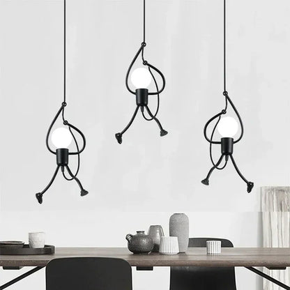 Hængelampe med Justerbart Dukkedesign | Lumiora