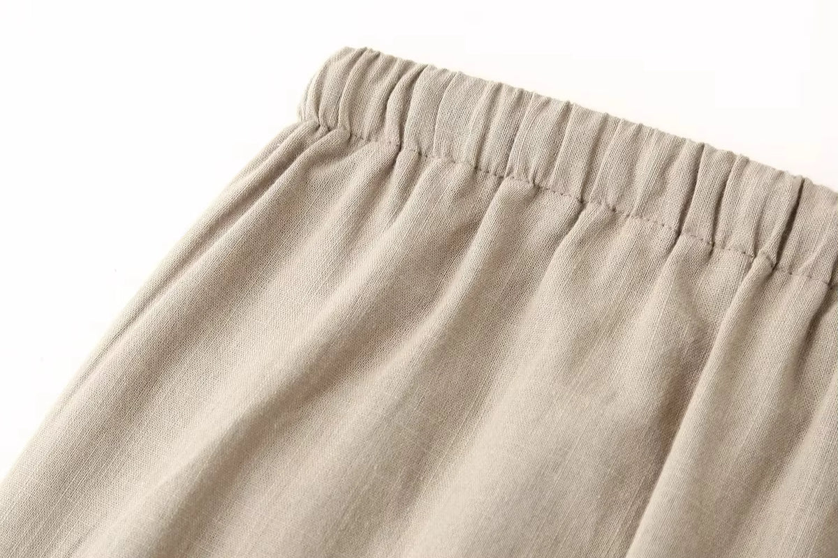 Sæt 2-delt Blazer V-Hals Wide Leg | Estrella