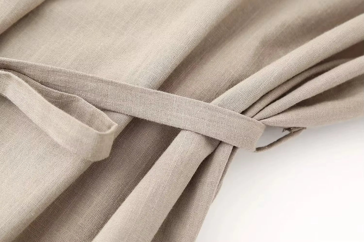 Sæt 2-delt Blazer V-Hals Wide Leg | Estrella