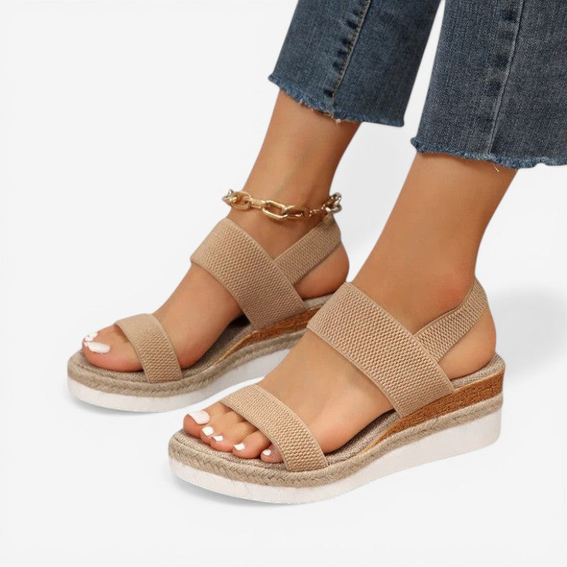 Sandaler chunky sål remme åben tå | Belmira