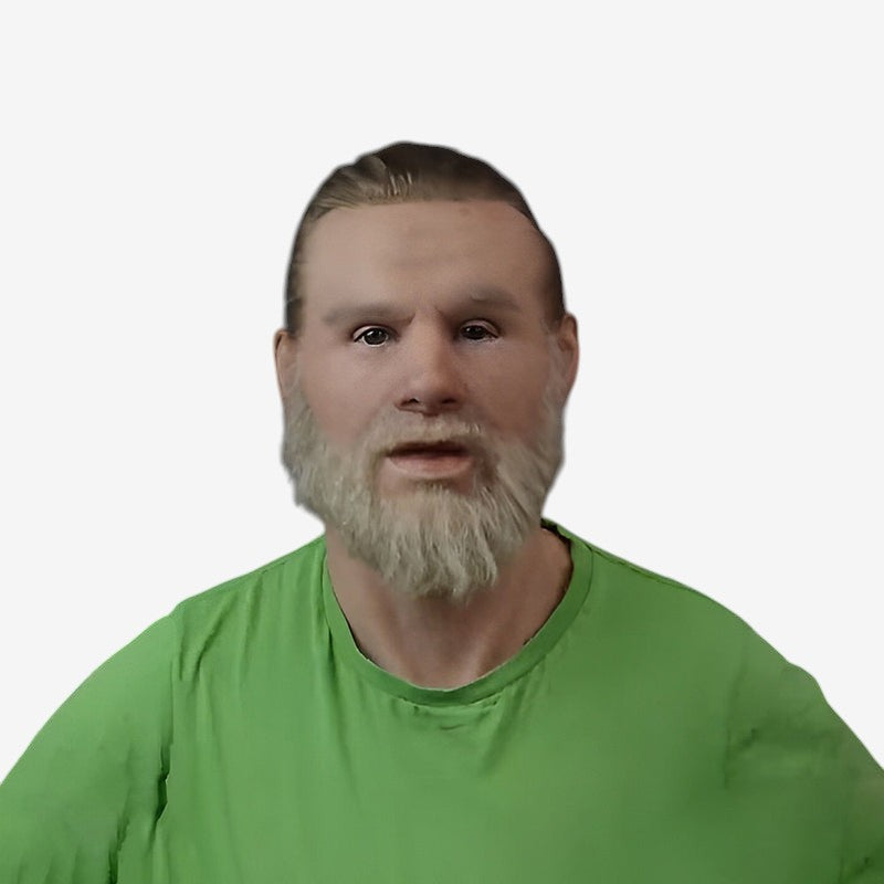 Karaktermaske Bevægelig Mund Latex | Gerwald