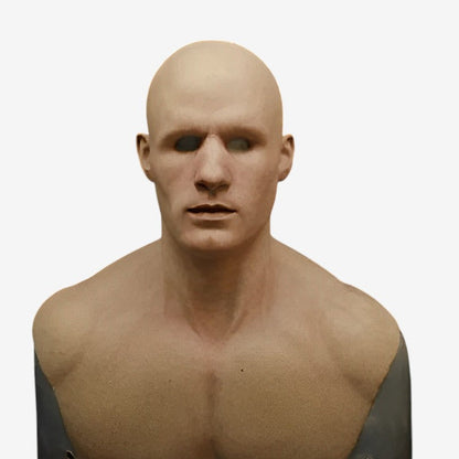 Karaktermaske Bevægelig Mund Latex | Gerwald