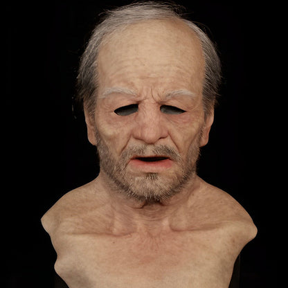 Karaktermaske Bevægelig Mund Latex | Gerwald