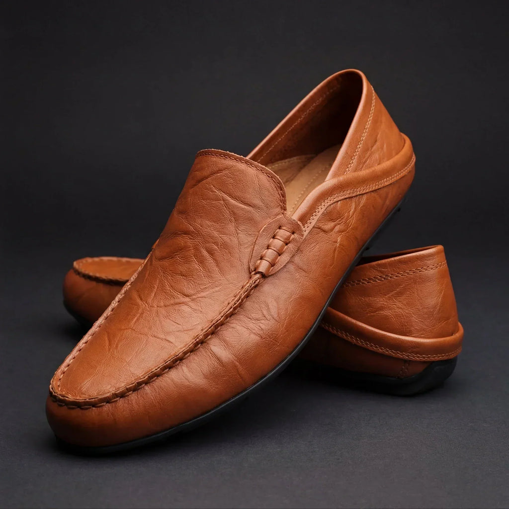 Herre Loafers Ægte Læder Slip-on | Preston