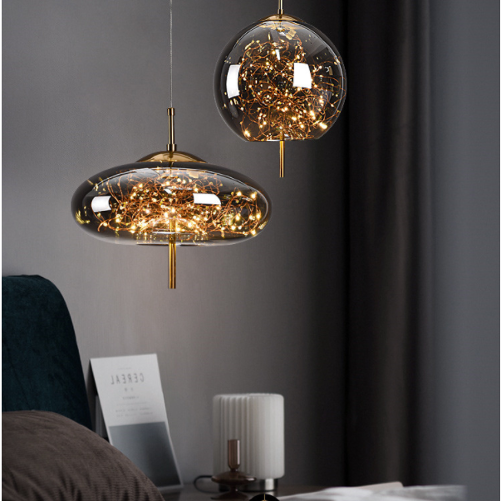 Loftslampe Håndblæst Glasdesign | Borealis