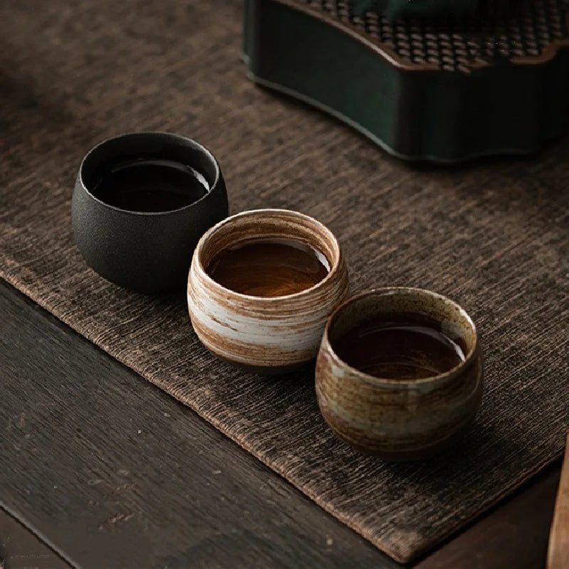 Handgefertigte Espressotassen Aus Glasierter Keramik – Einzigartiges Design Für Ihren Kaffeegenuss 2