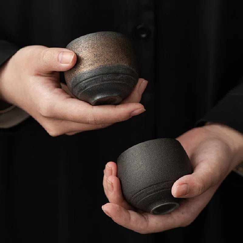 Handgefertigte Espressotassen Aus Glasierter Keramik – Einzigartiges Design Für Ihren Kaffeegenuss 3