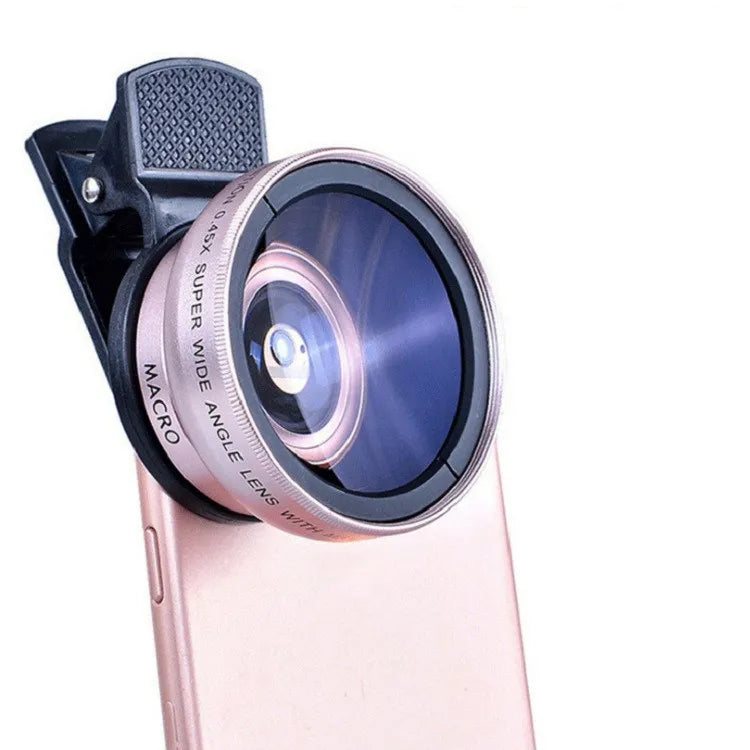 Smartphonekameraobjektiv med vidvinkel og makro | ClearScope