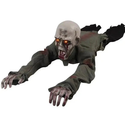 Zombie Dekoration Kravlende LED Sensor | GraveCrawler