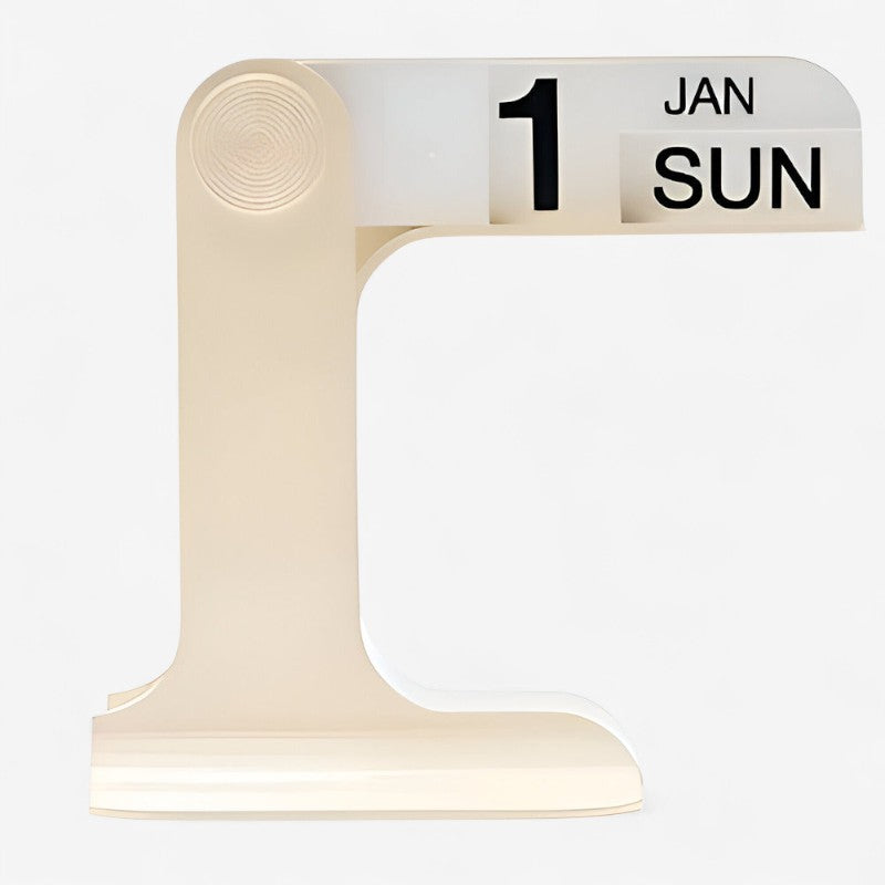 Skrivebordskalender med Justerbart Resin Design | Tempora