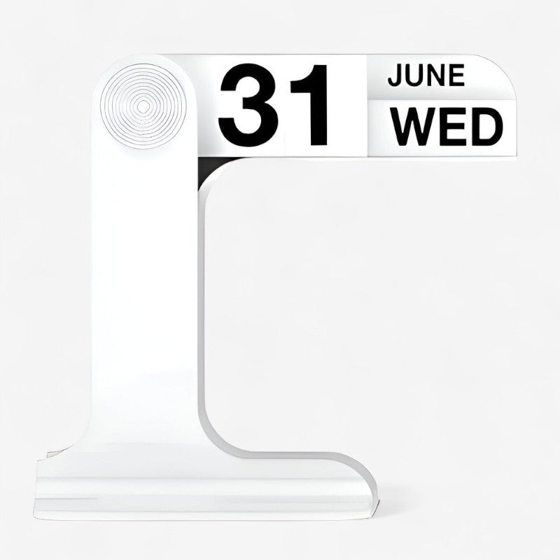 Skrivebordskalender med Justerbart Resin Design | Tempora
