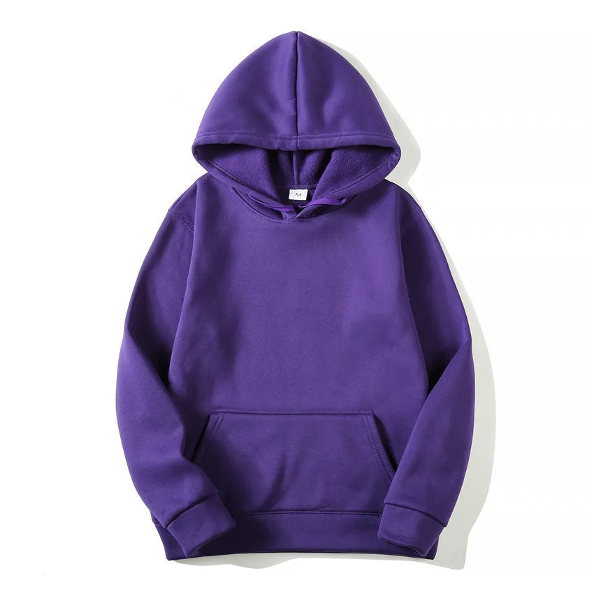 Unisex Hoodie Polyester Blød Inderside Regular Pasform | Kelron