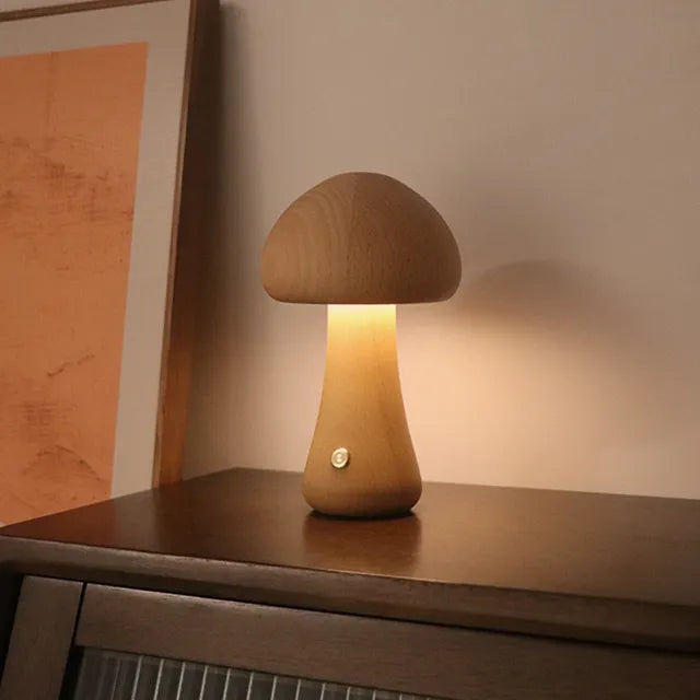 Bordlampe med Trådløs Svampebelysning | Lumvara