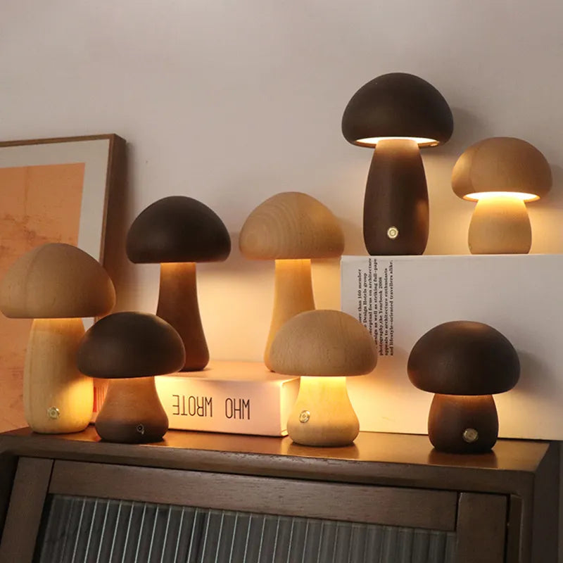 Bordlampe med Trådløs Svampebelysning | Lumvara