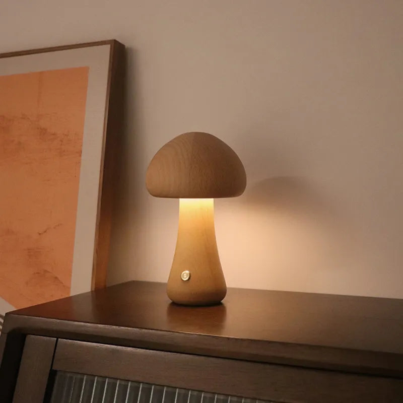 Bordlampe med Trådløs Svampebelysning | Lumvara