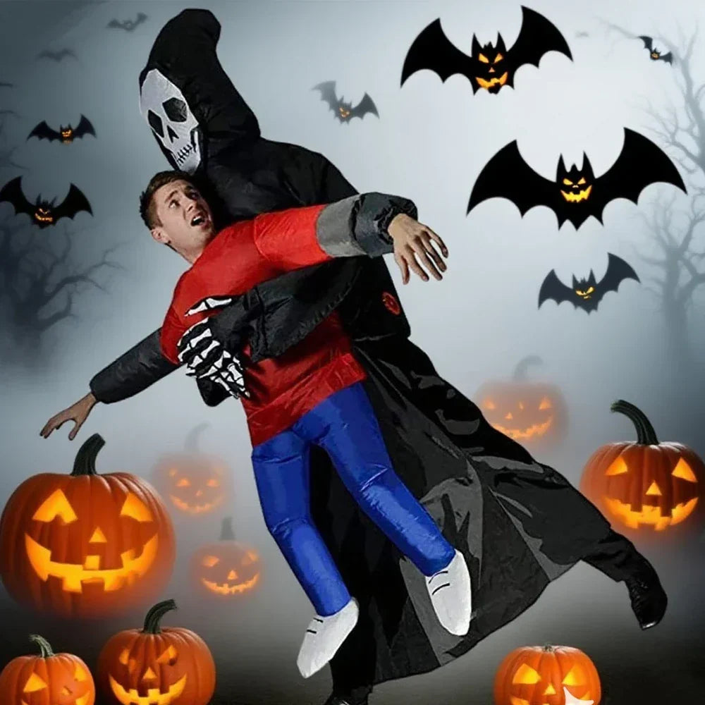 Spøgelseskostume Oppusteligt Halloween Maske | GhostRise