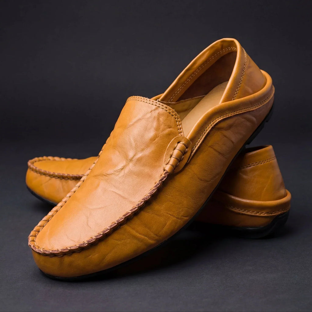 Herre Loafers Ægte Læder Slip-on | Preston