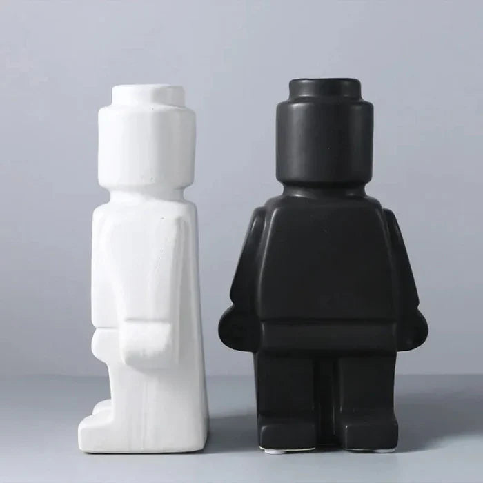 Vase med Kreativt Lego Inspireret Design | Novaro