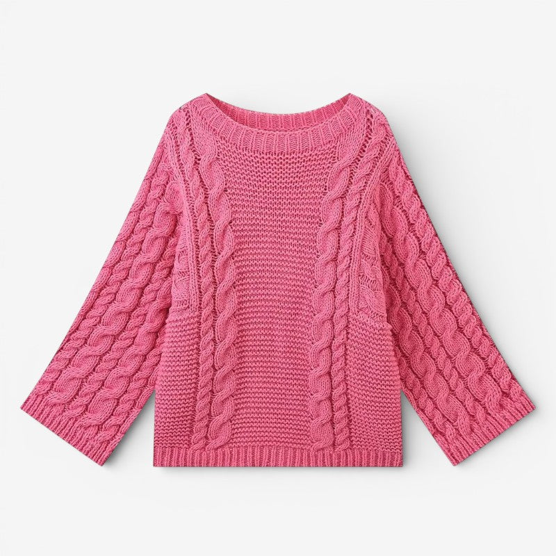 Halvor Oversized Rib Sweater – Afslappet Komfort