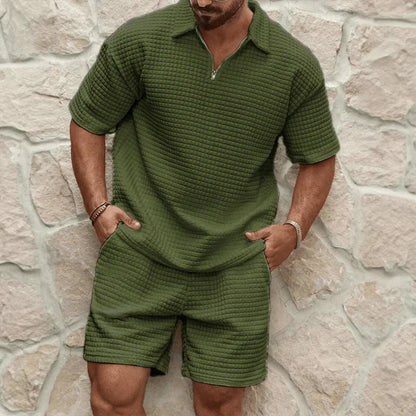 Todelt sæt T-shirt shorts afslappet komfort sommer | Laredo