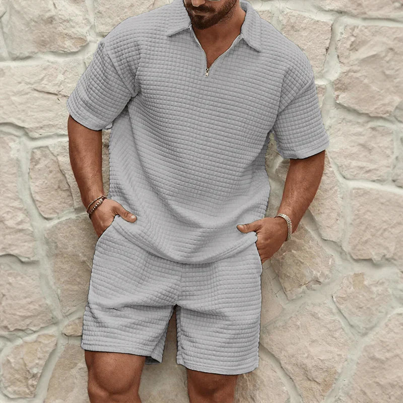 Todelt sæt T-shirt shorts afslappet komfort sommer | Laredo