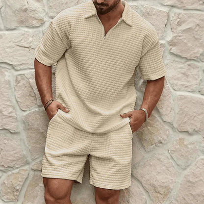 Todelt sæt T-shirt shorts afslappet komfort sommer | Laredo
