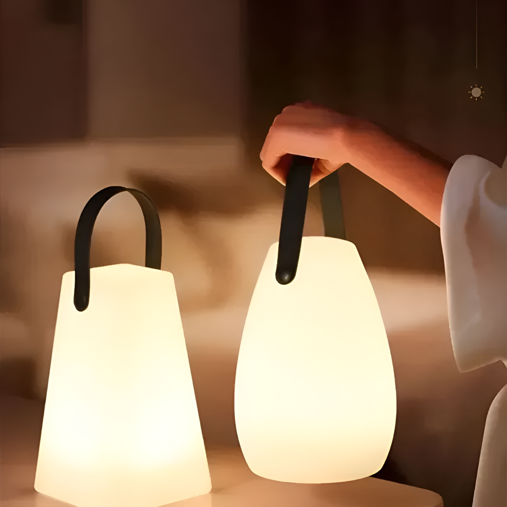 Moderne Kabellose Tischlampe Geometrisch – Stimmungsvolles Licht Für Jeden Raum 1