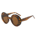 Solbriller Ovalt Stel Vintage Design UV-beskyttelse | Ravion
