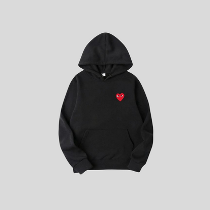 Nordley Pulse Hoodie – Unisex med hjertedetalje