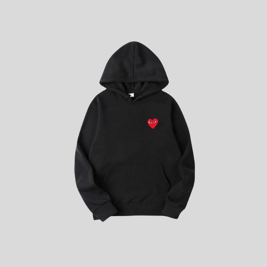 Nordley Pulse Hoodie – Unisex med hjertedetalje